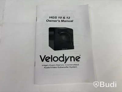 Subwoofer Velodyne HGS10BGE
