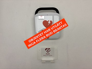 Hjärtstartare/ Defibrillator Physio control, Lifepack CR2- OBJEKTET HAR UTGÅTT