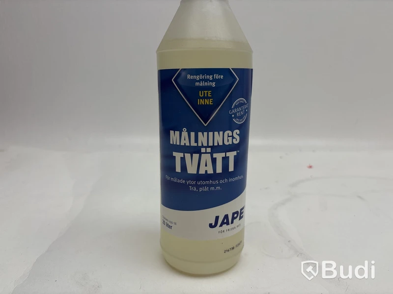 Parti med rengöringsmedel Jape