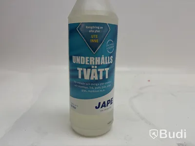 Parti med rengöringsmedel Jape
