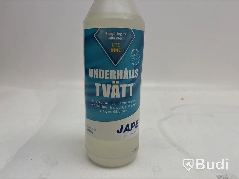 Parti med rengöringsmedel Jape