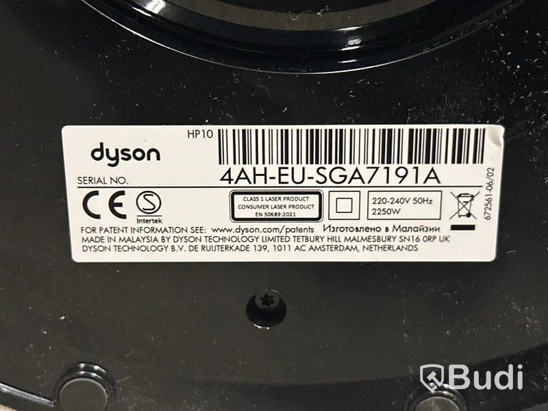 Jet focus fläkt Dyson, HP10