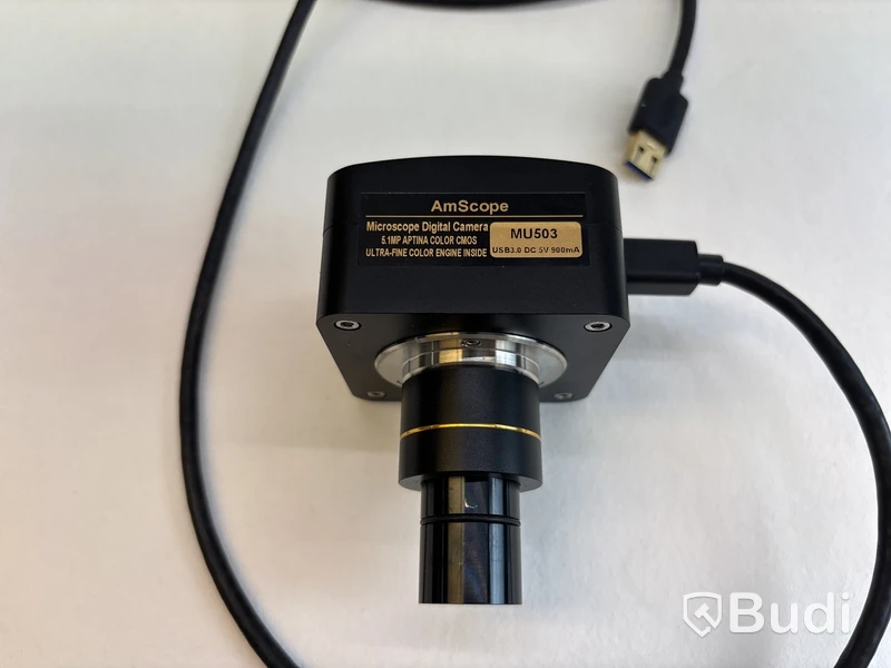 Mikroskop Ampscope inkl. digital kamera