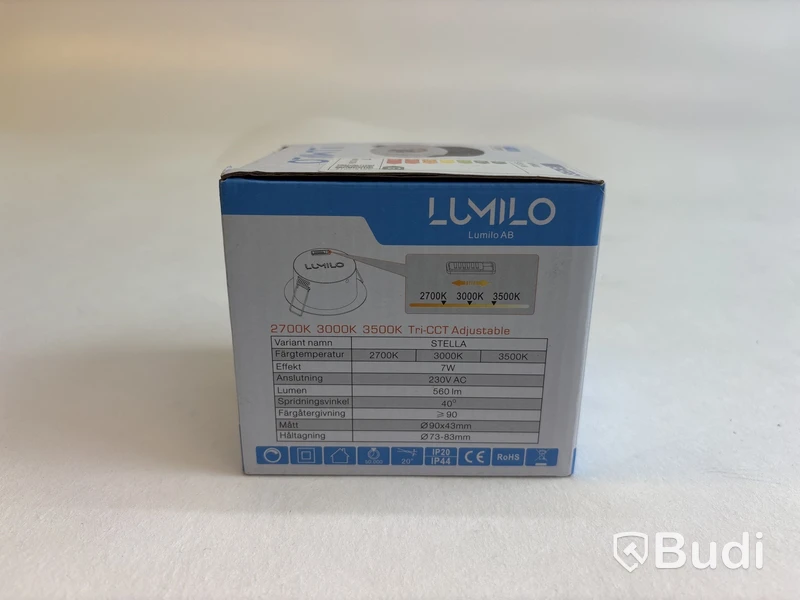 2 st. Ledlampor Lumilo, Stella W