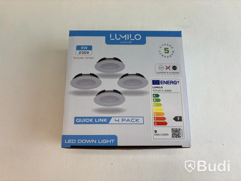 16 st. Ledlampor, Lumilo