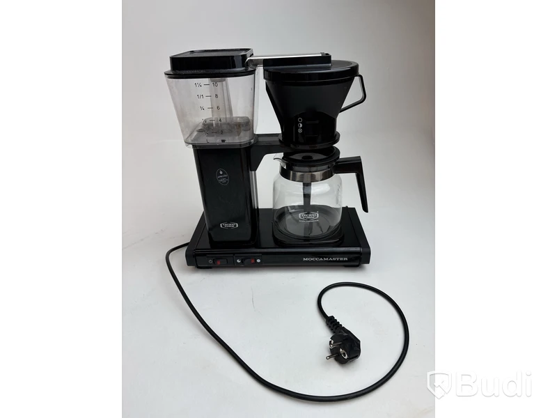Kaffebryggare Moccamaster + Nespresso Essenza Mini inkl. Mjölkskummare Nespresso