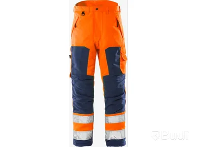 Vinterbyxa Fristads, varsel, 2034 PP, stl. S orange/marinblå