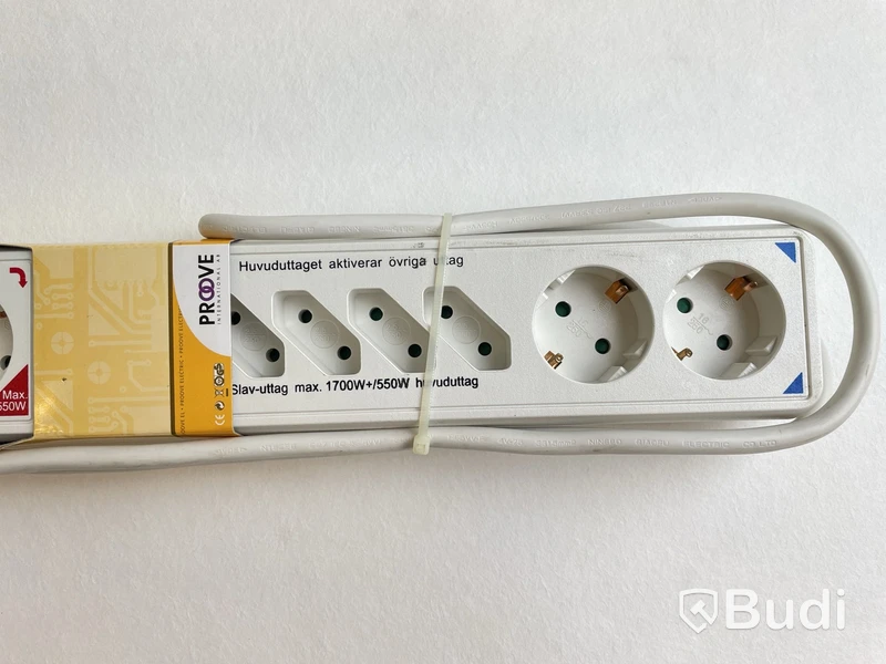 20 st. Grenuttag Proove, Socket Outlet