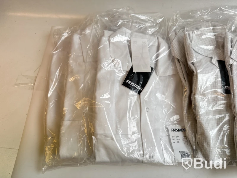 Parti med labbrockar Fristads, 103 P92 och 3080 ELP, Unisex i olika storlekar