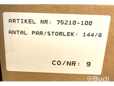 144 par Arbetshandskar Hestra Job Neptun 75210-100, stl. 8