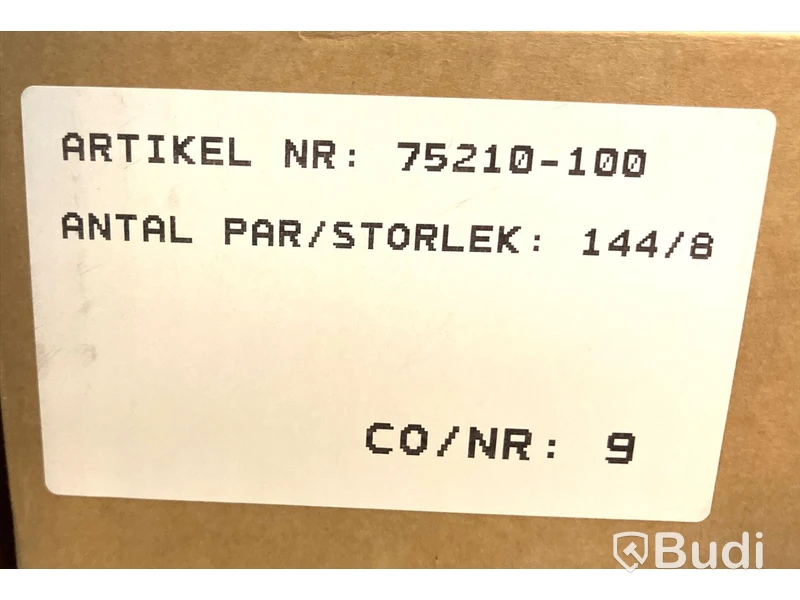 144 par Arbetshandskar Hestra Job Neptun 75210-100, stl. 8