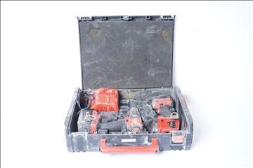 Verktygspaket, Slagborrmaskin, Slagskruvdragare – Milwaukee M18 FPP2A2-502X, Funktionstestade