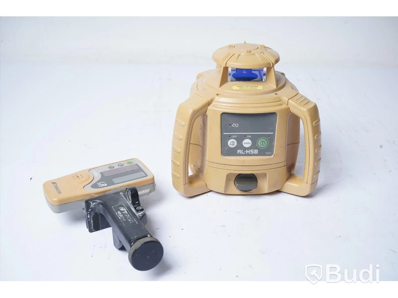 Rotationslaser - Topcon RL-H5B, Funktionstestad
