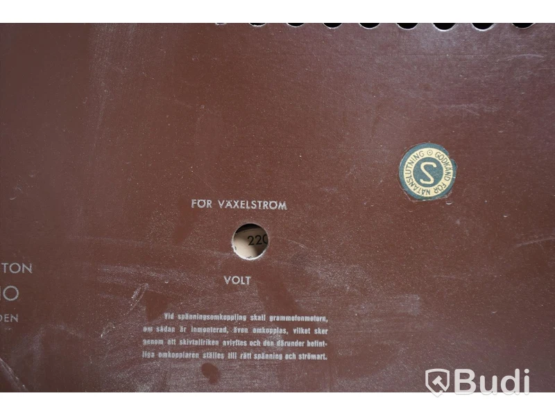 Radio, Grammofon Penton, Opera V11, 1950-tal. Obs! Ej funktionstestad.