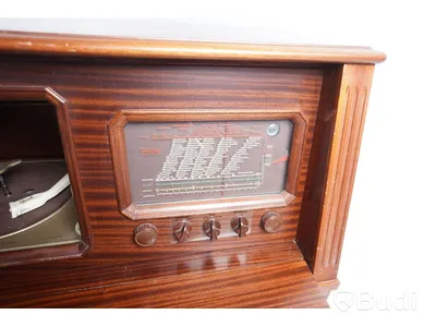 Radio, Grammofon Penton, Opera V11, 1950-tal. Obs! Ej funktionstestad.