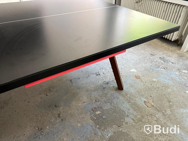 Pingisbord kombinerat konferensbord med träben - RS Barcelona, svart. OBS! tecken på användning, första bilden är referensbild
