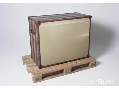 Byrå - Artwood Stonyhurst, stripe canvas. Nypris ca 23,500 kr. OBS! vaxfläckar, se bilder