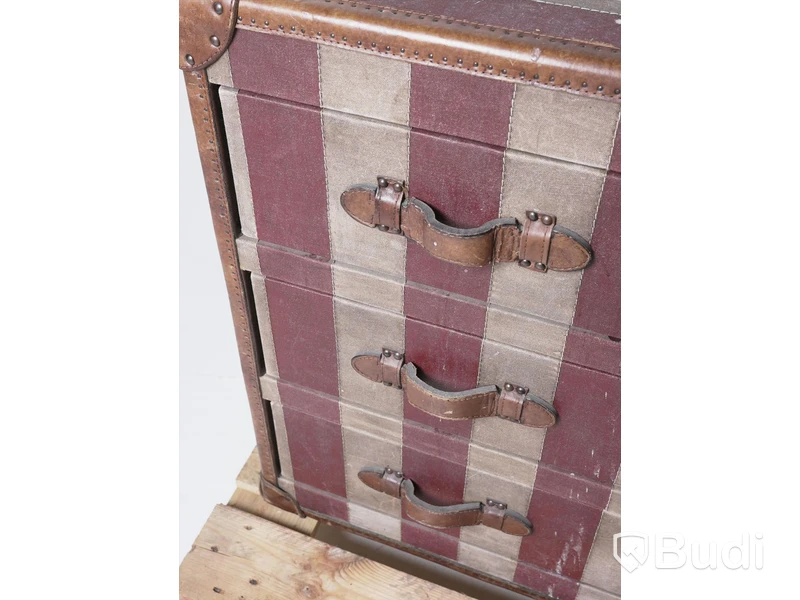 Byrå - Artwood Stonyhurst, stripe canvas. Nypris ca 23,500 kr. OBS! vaxfläckar, se bilder