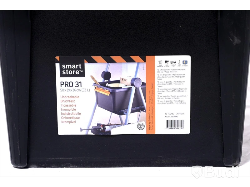 Förvaringslåda m lock 4st - Smartstore Pro 31