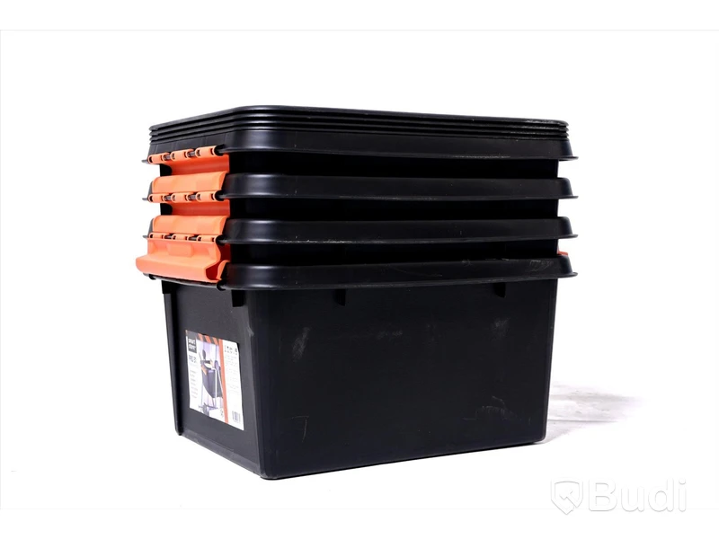 Förvaringslåda m lock 4st - Smartstore Pro 31