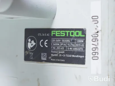 1 st Grovdammsugare - Festool Cleantec CTL 36 E AC, - Defekt
