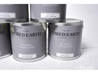 Inomhusfärg/Målarfärg – Fired Earth, olika färger.