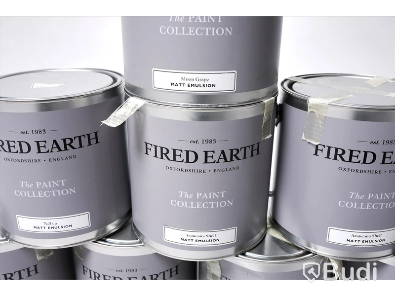 Inomhusfärg/Målarfärg – Fired Earth, olika färger.
