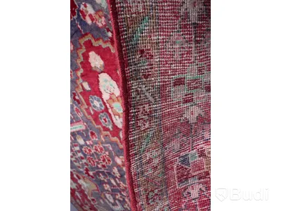 Matta -Mönstrad, röd. 130x195 cm