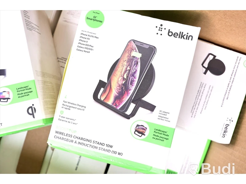 Parti med trådlösa laddare, Belkin, OBS! Osäker funktion.
