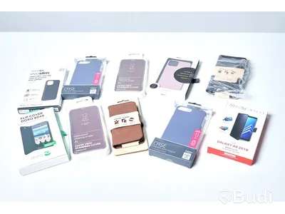 Parti med diverse mobilskal, Samsung S9+, iPhone X/Xs, iPhone 12 mini, iPhone 12, Galaxy A8 etc.