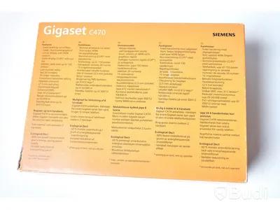2 st. Telefoner, Siemens C470 Gigaset.