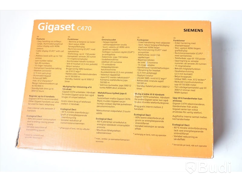 2 st. Telefoner, Siemens C470 Gigaset.