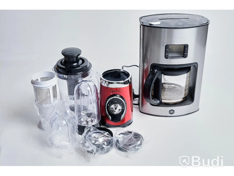 Blender samt Kaffemaskin, se beskrivning. OBS! Delar kan saknas.