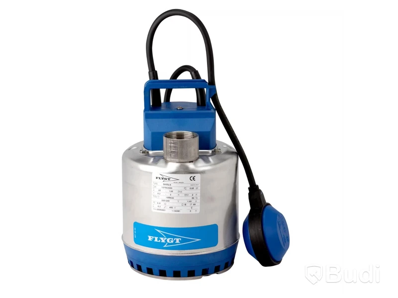 Dränerings- och länspump, Flygt SXM 2, Ord. pris inkl. moms: ca 3500 kr.