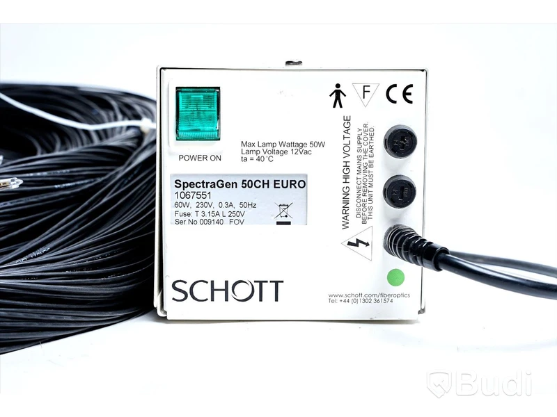 Fiberoptisk ljuskälla för scenljus, Schott SpectraGen 50CH EURO