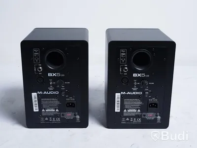 Studiomonitorer, M-Audio BX5 D3, OBS! strömkablar saknas.