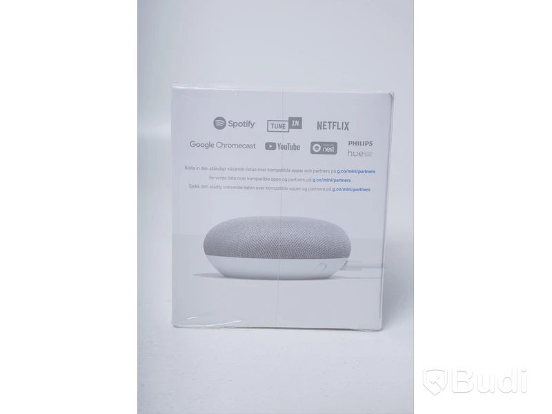 Google Home Mini Ny, Obruten förpackning.