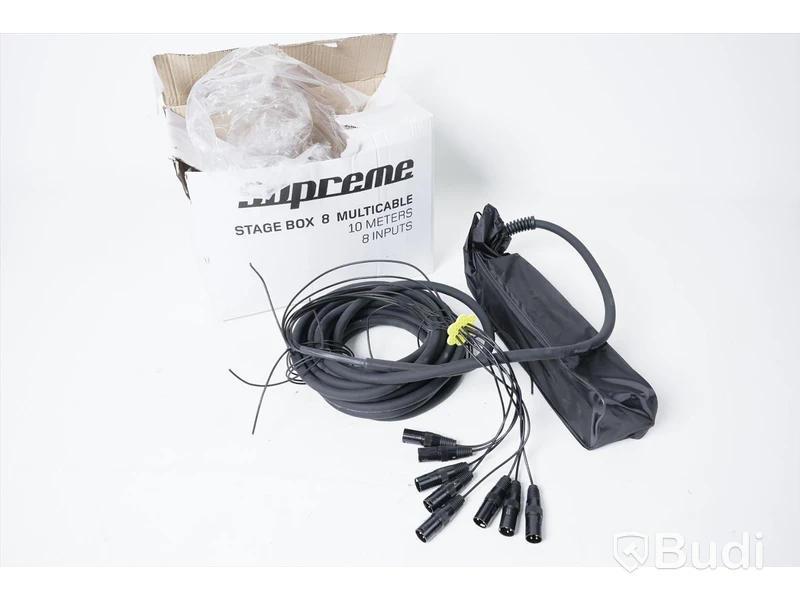 Stage box 8 Multicable SUPREME 10 meters
