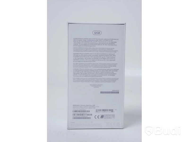 Iphone 6 s, space gray, 32GB. Ny, Obruten förpackning.