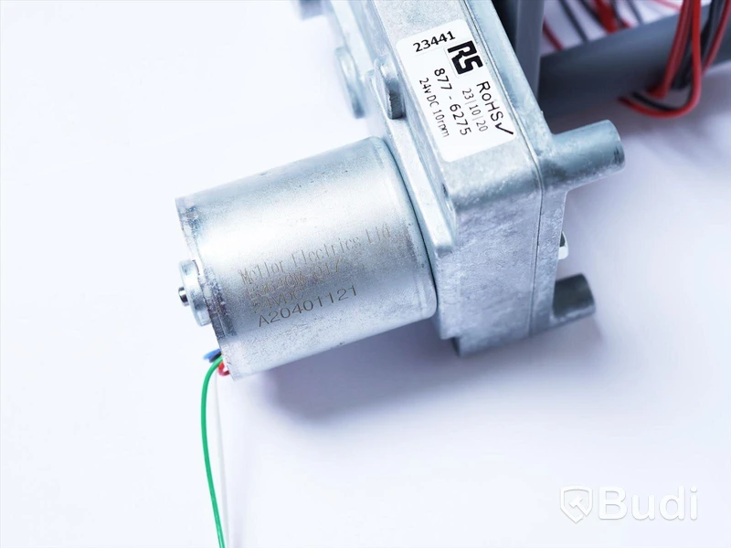 1 st. DC-motor 24VDC - Mellor Electric, se bilder. Ord. pris ink. moms: ca 2500 kr. Ny.