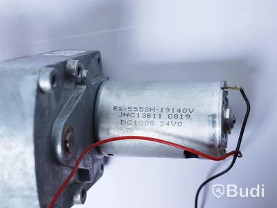 1 st. DC-motor 24VDC - Mellor Electric, se bilder. Ord. pris ink. moms: ca 1200 kr. Ny.