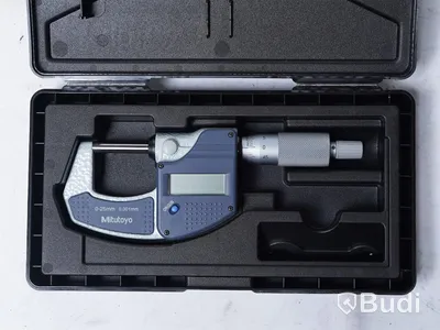 1 st. Mikrometer - Mitutoyo 293-821 Digimatic Micrometer, Ord. pris ink. moms: ca 3500 kr. Ny.