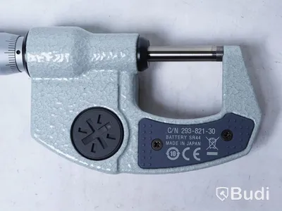 1 st. Mikrometer - Mitutoyo 293-821 Digimatic Micrometer, Ord. pris ink. moms: ca 3500 kr. Ny.