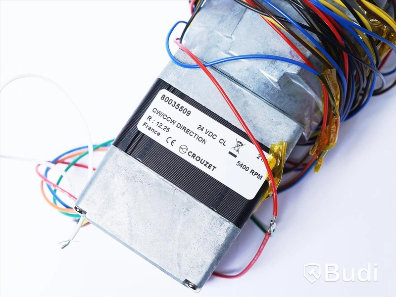 1 st. DC-motor 24VDC - Crouzet 80035509, se bilder. Ord. pris ink. moms: ca 6000 kr. Ny.