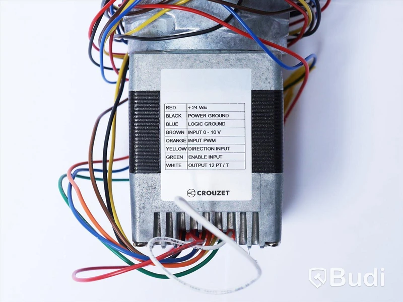 1 st. DC-motor 24VDC - Crouzet 80035509, se bilder. Ord. pris ink. moms: ca 6000 kr. Ny.