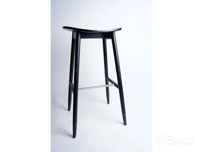 Barstol - Chris Martin, Icha Bar Stool, Svartbetsad ek, 75 cm Nypris inkl moms: 5195 kr