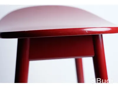 Barstol - Chris Martin, Icha Bar Stool, Rödlackerad bok, 65 cm, Nypris inkl moms: 4395 kr