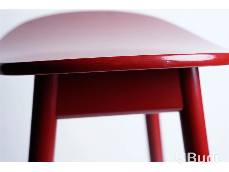 Barstol - Chris Martin, Icha Bar Stool, Rödlackerad bok, 65 cm, Nypris inkl moms: 4395 kr