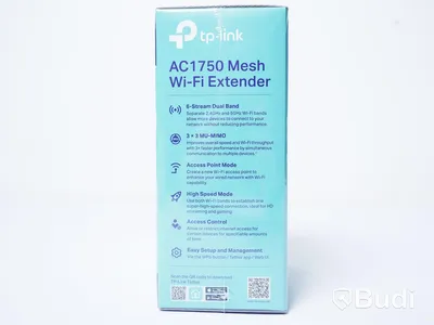 Nätverksförlängare - TP Link Mesh AC1750 Wifi Extender. Ny, Obruten förpackning.