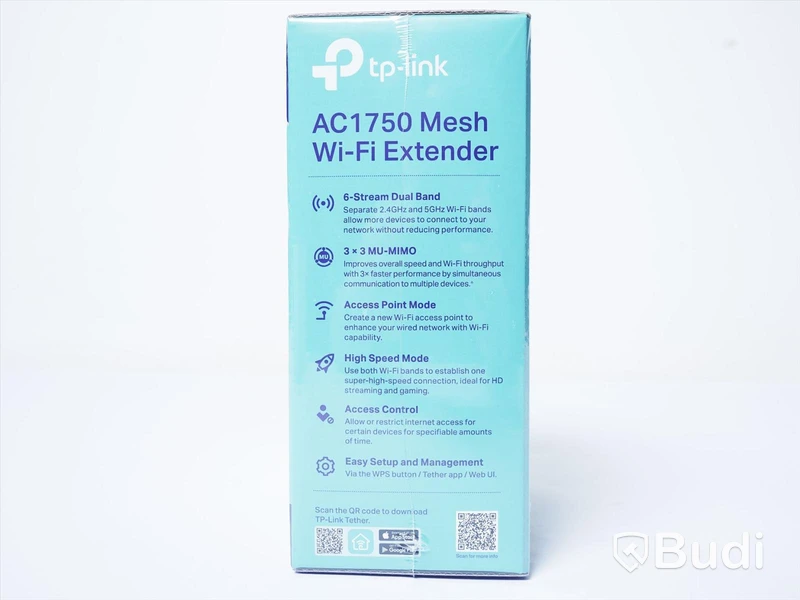 Nätverksförlängare - TP Link Mesh AC1750 Wifi Extender. Ny, Obruten förpackning.